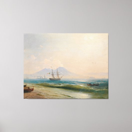 Ivan Konstantinovich Aivazovsky - View of Mount  キャンバスプリント (正面)