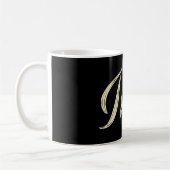 Ivan Name whitegold Tasse Teetasse Kaffeetasse コーヒーマグカップ (左)