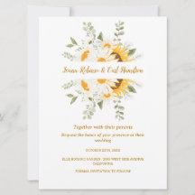 IVANA黄エレガント色と白の花結婚の