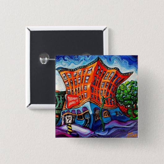 Ivanhoeボタン 缶バッジ (正面&裏面)