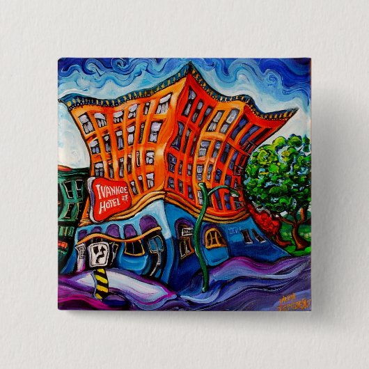 Ivanhoeボタン 缶バッジ (正面)