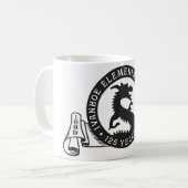 Ivanhoe 125th記念日のコーヒー・マグ コーヒーマグカップ (正面左)