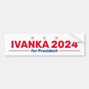 Ivanka 2024バンパーステッカー バンパーステッカー