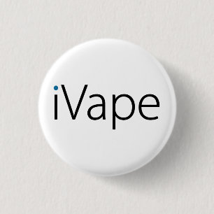 iVapeのVapingの電子タバコファン 缶バッジ