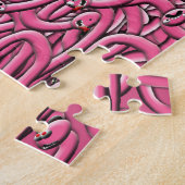 iveによって得られるみみず ジグソーパズル (側面)