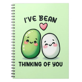 I've Bean Thinking of You Cute Kawaii ノートブック