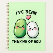 I've Bean Thinking of You Cute Kawaii プランナー手帳 (正面)