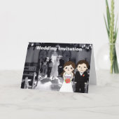 I've found the perfect venue. 招待状 (正面)