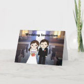 I've found the perfect venue. 招待状 (正面)