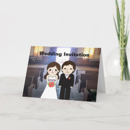 I've found the perfect venue. 招待状