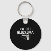 I've Got Glockoma Funny Vintage キーホルダー (正面)