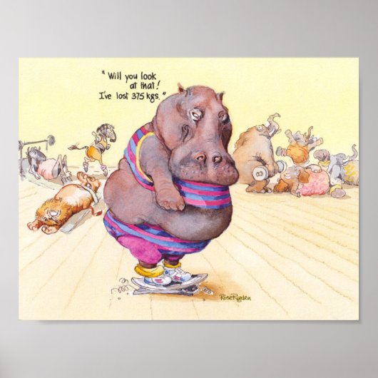 I've lost 375 Kgs! ポスター (正面)