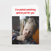 I've picked something special just for you. カード (正面)