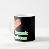 Ivemarkシンドロームを押して下さい コーヒーマグカップ (正面左)