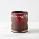 Iven's Morning Caffeineカスタマイズ可パーソナライズされた能 マグカップ (中央)