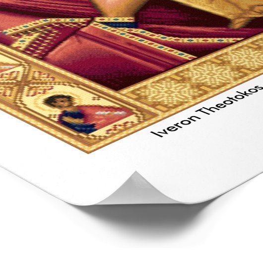 Iveron Theotokos – ポスター (角)