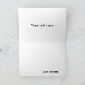 Ivesグリーティングカード カード (内部)