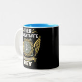 Iveyの力は計り知れない ツートーンマグカップ (正面左)