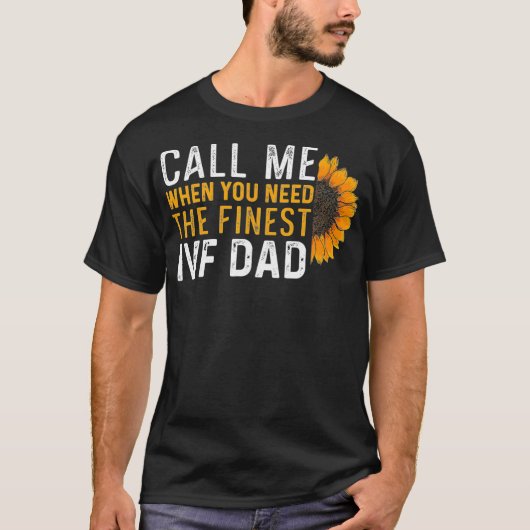 IVFギフトウォリアーパパ移籍日不妊症 Tシャツ (正面)