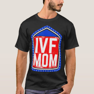 IVFギフト戦士の米国フラグmoms転送デイインフェルト Tシャツ
