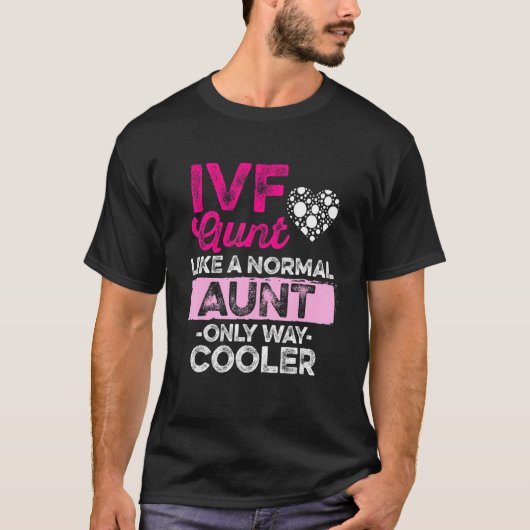 Ivfサバイバーウォリアートランスファー日不妊症2 Tシャツ (正面)