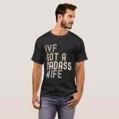 Ivfパパ得Ivf A Badass Tシャツ (正面フル)