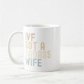 Ivfパパ、得Ivf A Bad Wife コーヒーマグカップ (左)