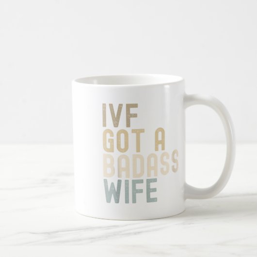 Ivfパパ、得Ivf A Bad Wife コーヒーマグカップ (右)