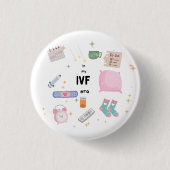 IVFピン 缶バッジ (正面)