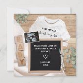 IVFワースすべてのショットウルタハウンドソノグラムプレガナンシー 案内状 (正面)