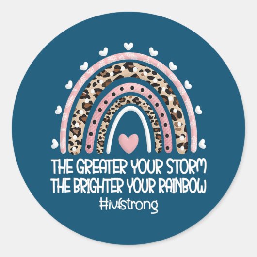 IVF強い虹IVF転送日取得日 ラウンドシール (正面)