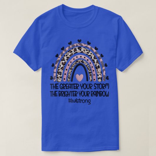 IVF強い虹IVF転送日取得日 Tシャツ (デザイン正面)
