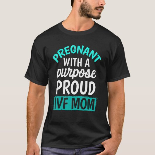 Ivf生存者転送の日の不妊_5 Tシャツ (正面)