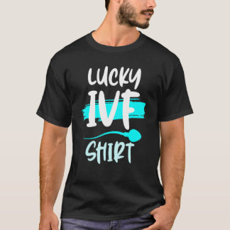 Ivf生存者転送の日不妊症38 Tシャツ