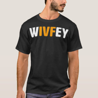 IVF転送日ママ不妊認識度サポート Tシャツ