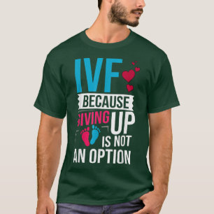IVF転送日妊娠の発表の不妊症 Tシャツ
