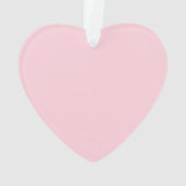 IVF Miracle Baby Girl Pink Ornament – Rainbow Baby オーナメント (裏面)