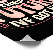 Ivf Transfer Day Surrogacy Pregnancy Surrogate Mat ポスター (角)