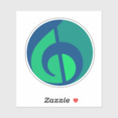 IVHロゴマークビニールステッカー シール (シート)