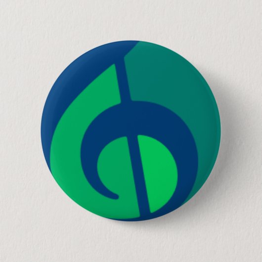 IVHロゴマークボタン 缶バッジ (正面)