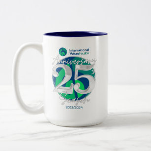IVH 25周年記念マグカップ – 2トーン – 海軍 ツートーンマグカップ