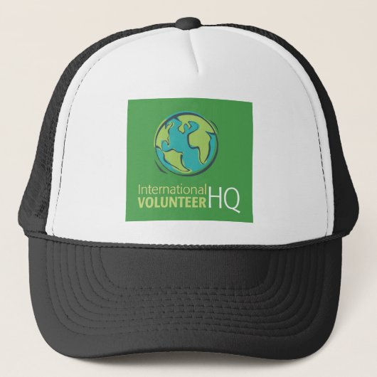 IVHQのロゴのTシャツ キャップ (正面)