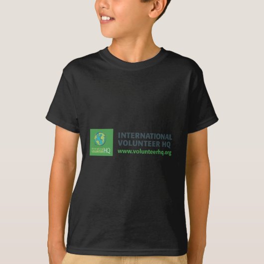 IVHQのロゴ Tシャツ (正面)