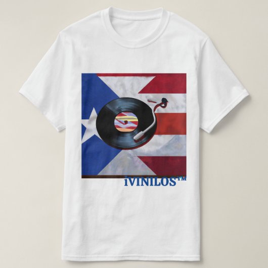 iVINILOS™ CAMISETA 01 Tシャツ (デザイン正面)