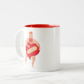 Ivo Curassaum ツートーンマグカップ (正面左)