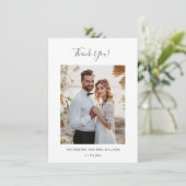 Ivory 3D Magnolia Flower サンキューカード (スタンド正面)