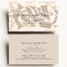 Ivory Agate Gold Glitter Luxury Magnetic