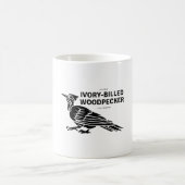 Ivory-billed woodpecker believer コーヒーマグカップ (中央)