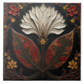 Ivory Bloom at Midnight タイル (正面)