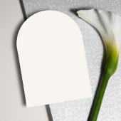 Ivory Bloom & Elegant Gold Script Bridal Shower  招待状